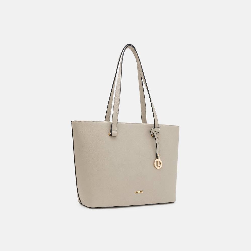 L. Credi Filippa Shopper stone Räumungsverkauf