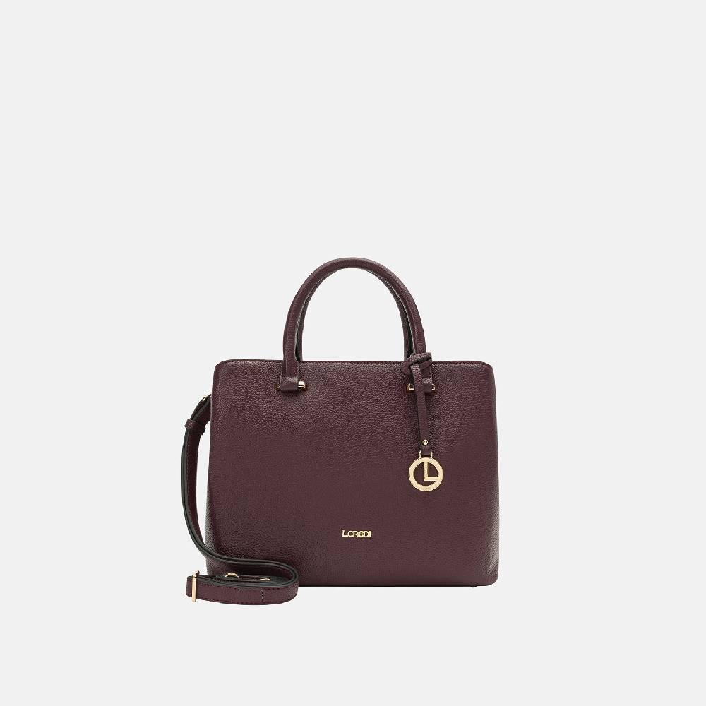 L. Credi Maxima Henkeltasche dark plum Kauf eins, bekomm eins gratis