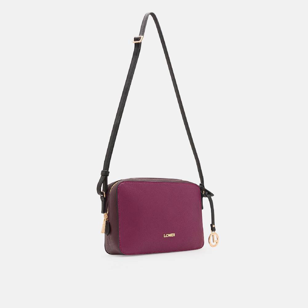 L. Credi Nora Umhängetasche plum Tägliche Deals