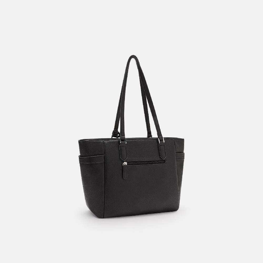 L. Credi Najuka Shopper schwarz Super Sparpreis