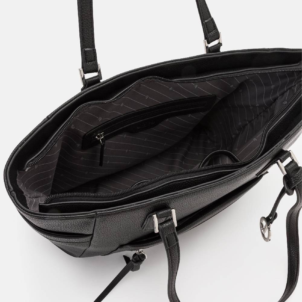L. Credi Najuka Shopper schwarz Super Sparpreis