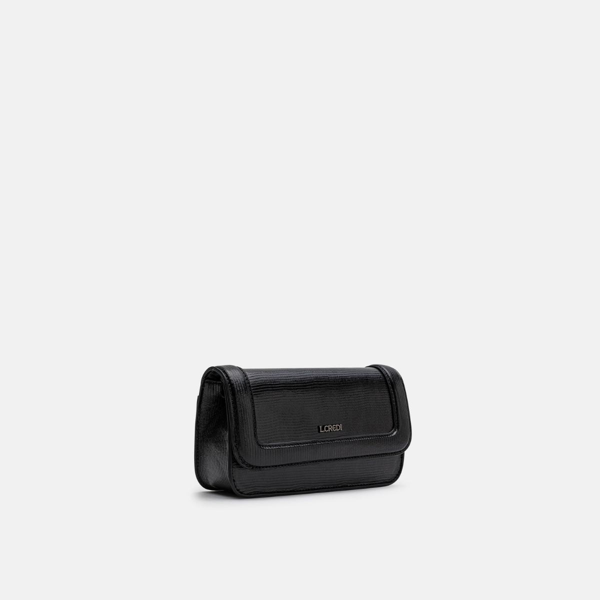 L. Credi Naimi Clutch schwarz Nur für heute