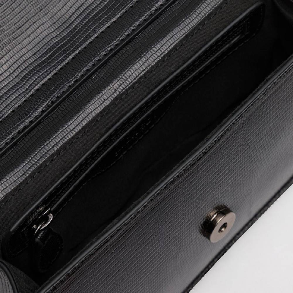 L. Credi Naimi Clutch schwarz Nur für heute