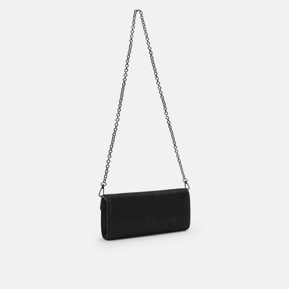 L. Credi Nadi Clutch schwarz Sonderangebot der Fabrik