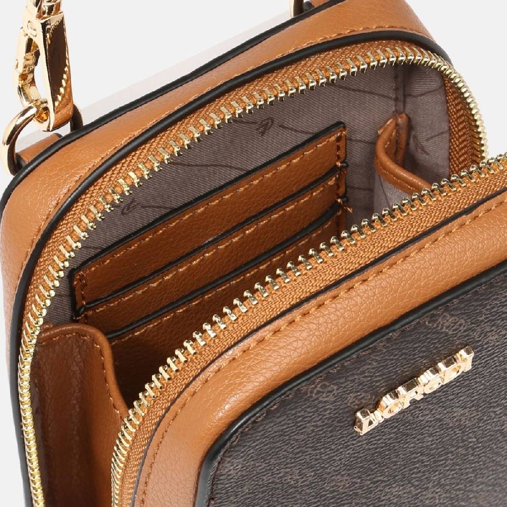 L. Credi Filiberta Umhängetasche braun Discount Store für neue Produkte