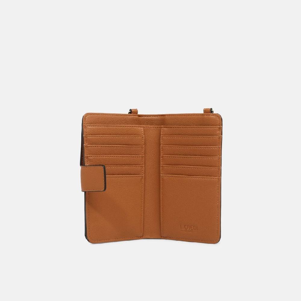 L. Credi Jane Handytasche cognac Im Verkauf