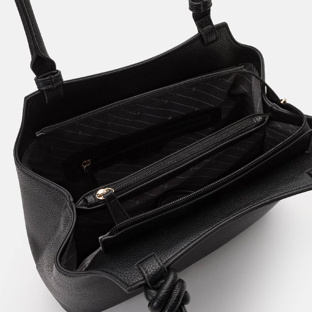 L. Credi Nalina Hobo schwarz 50% Rabatt für begrenzte Zeit