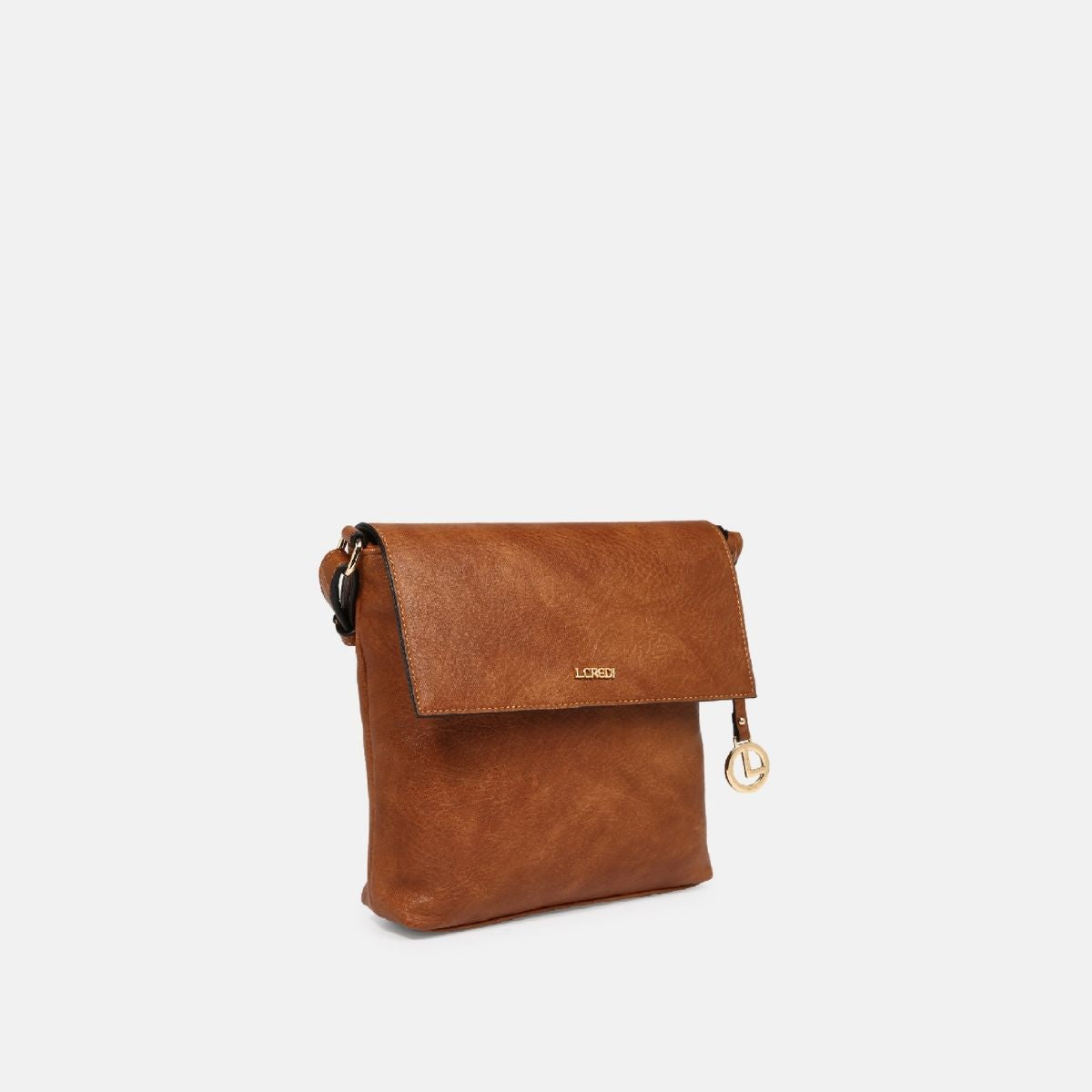 L. Credi Jana Umhängtasche cognac Fabrikverkauf