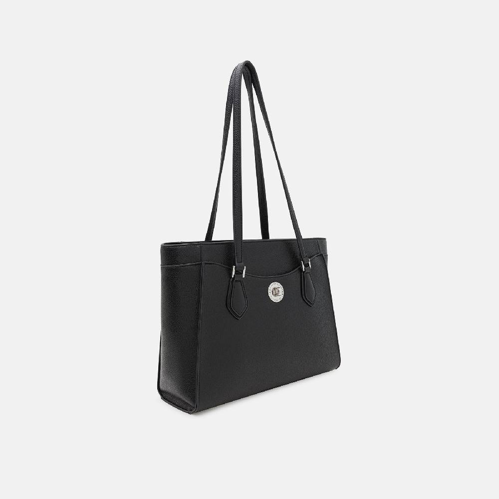 L. Credi Nediva Shopper schwarz Fabrik Onlineshop