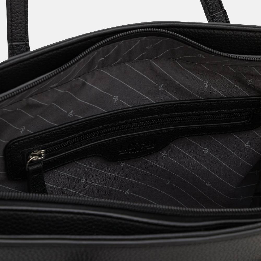 L. Credi Nediva Shopper schwarz Fabrik Onlineshop