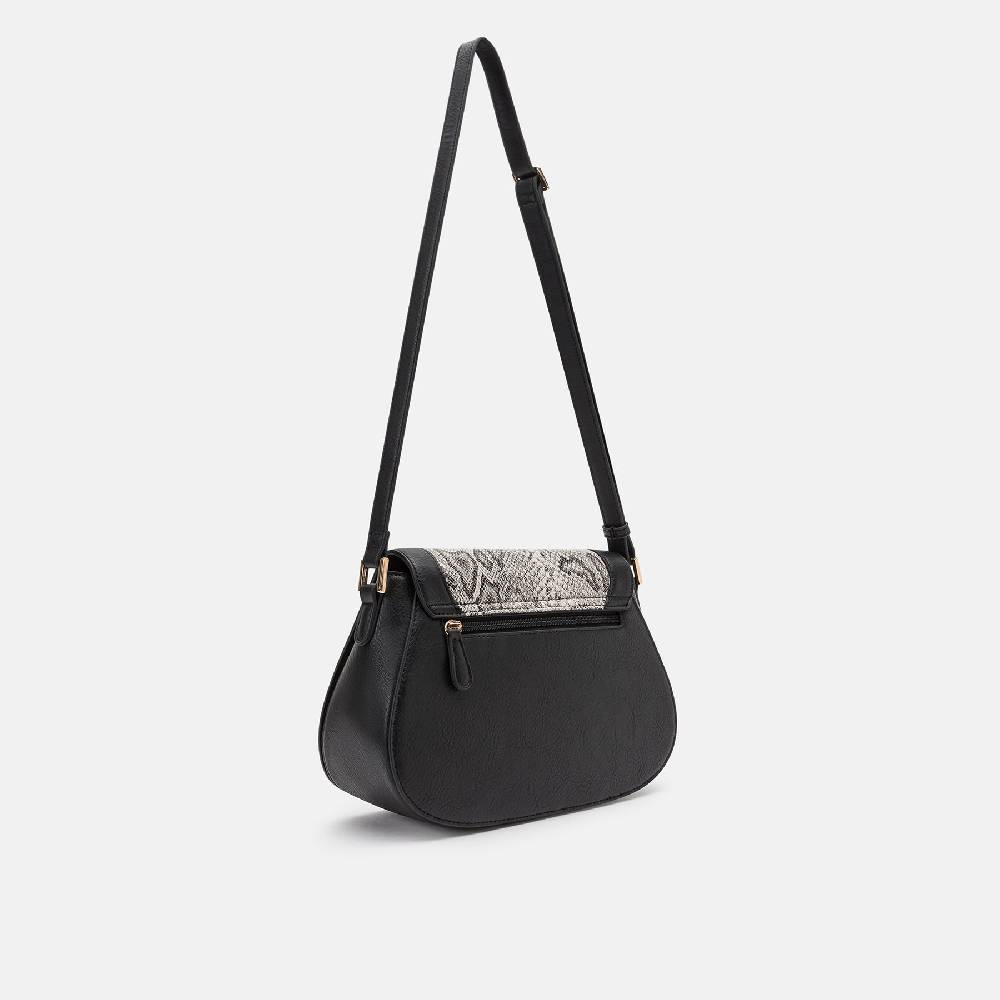 L. Credi Natascha Hobo schwarz / weiss Sonderangebot