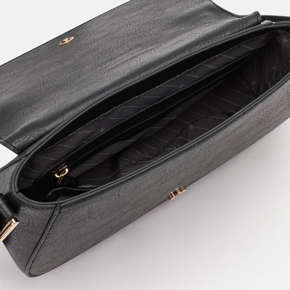 L. Credi Natascha Hobo schwarz / weiss Sonderangebot