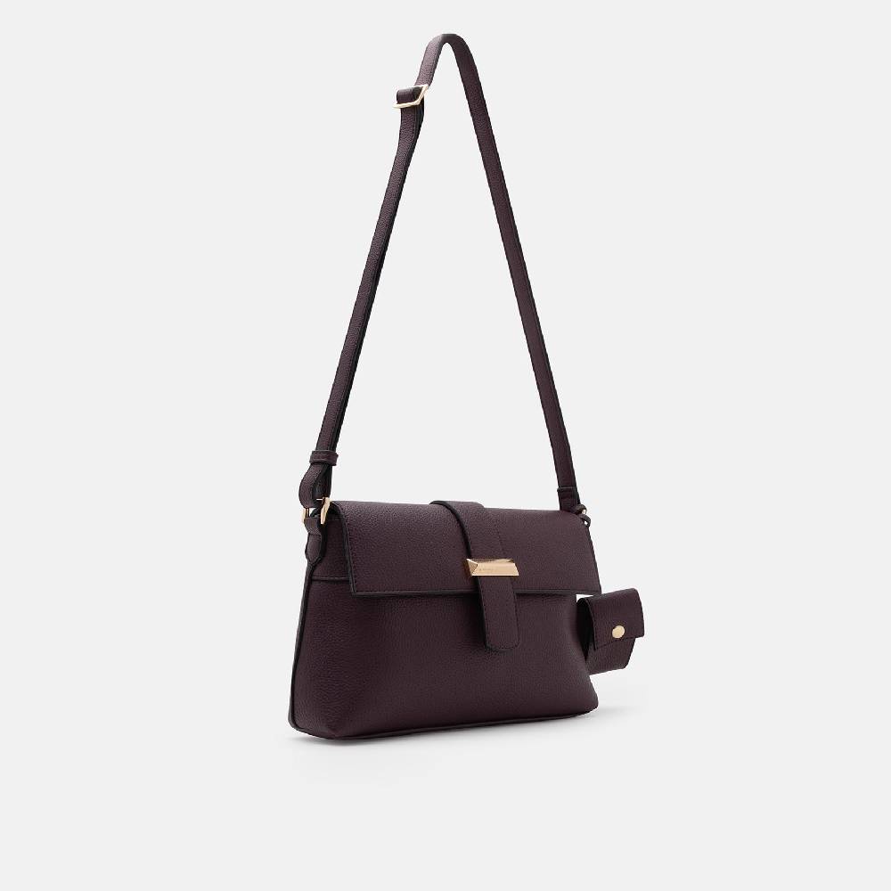 L. Credi Nadira Umhängetasche dark plum Online Shopping