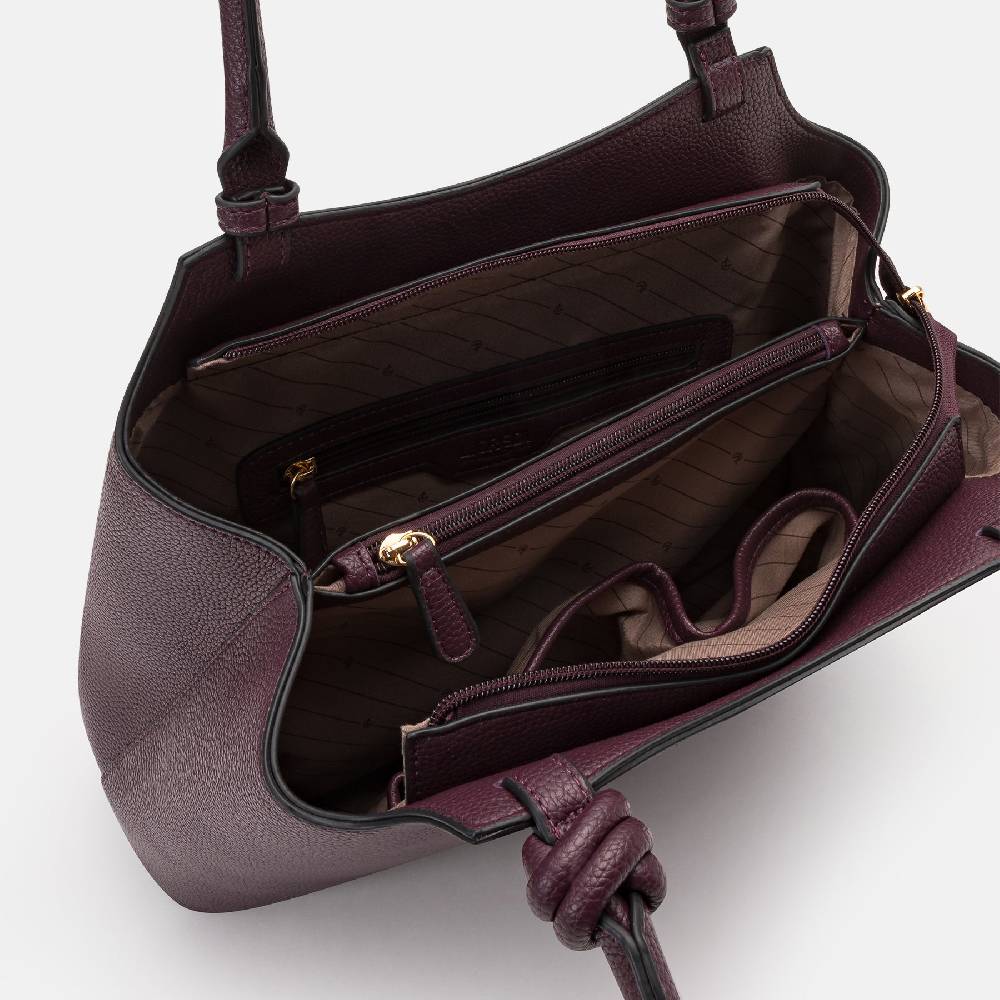 L. Credi Nalina Hobo dark plum Exklusivangebot
