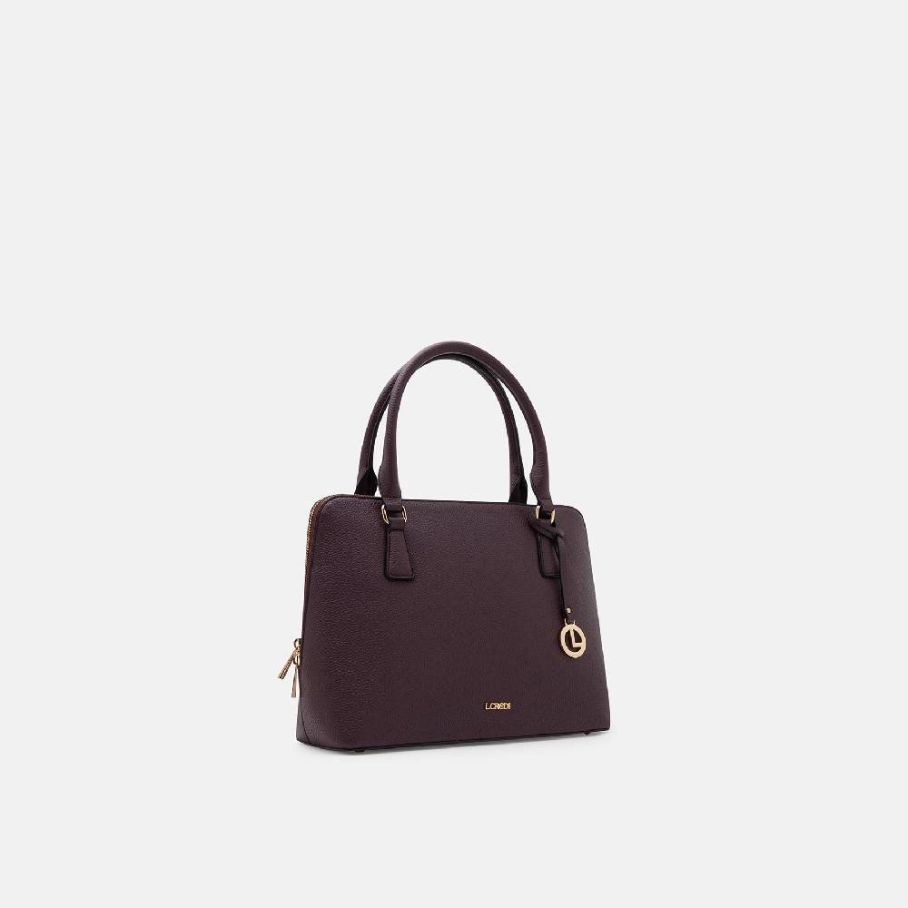 L. Credi Ninelle Henkeltasche dark plum Black Friday