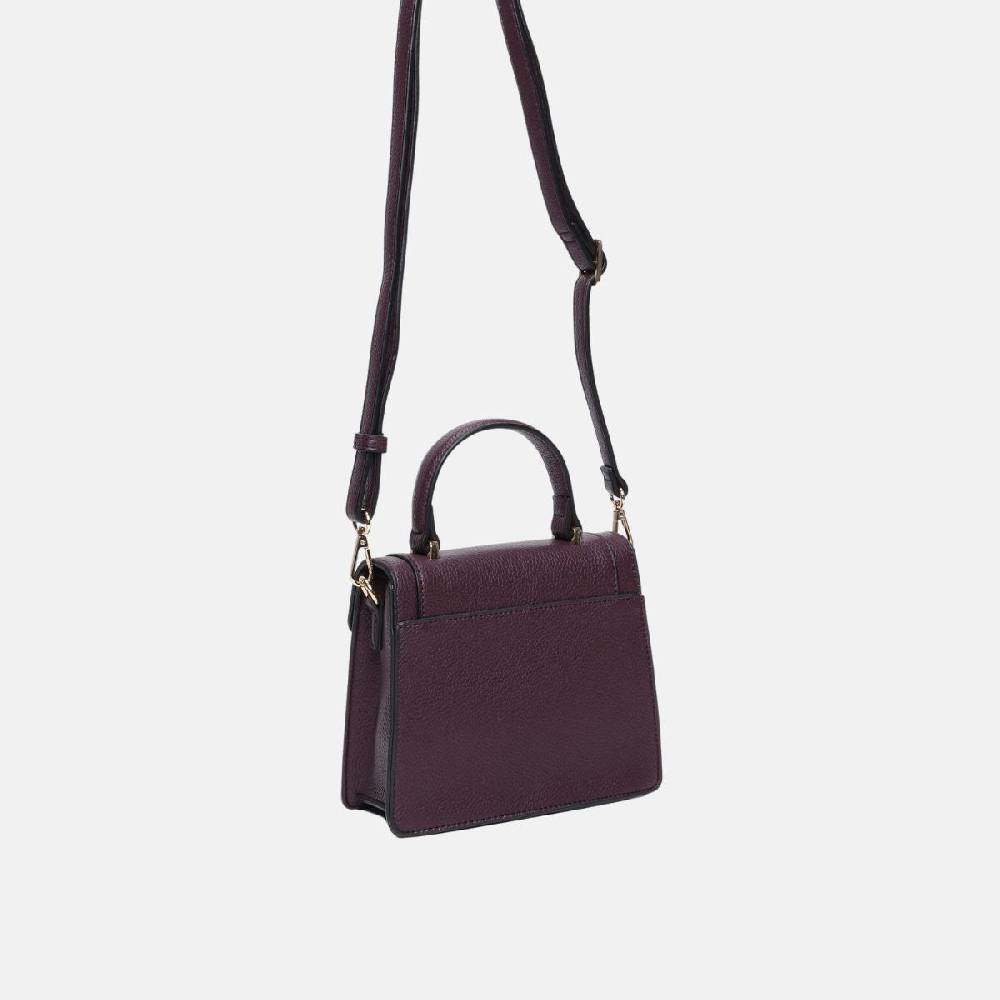 L. Credi Konstanze Umhängetasche dark plum Valentinstagsangebot