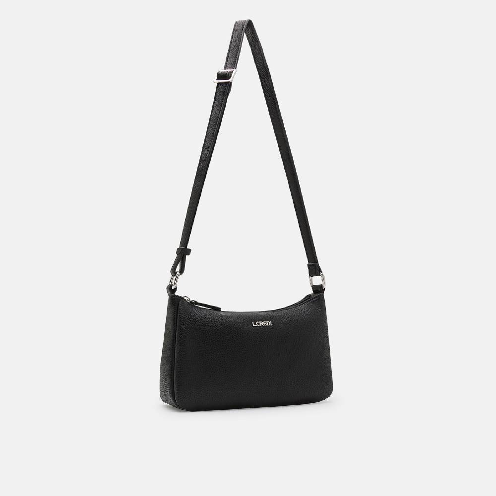 L. Credi Norika Umhängetasche schwarz Top Angebot