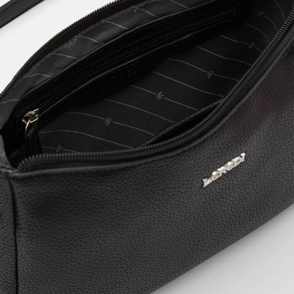 L. Credi Norika Umhängetasche schwarz Top Angebot