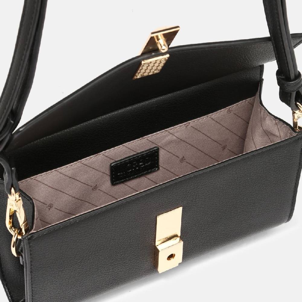 L. Credi Janna Clutch schwarz Neueste Stile