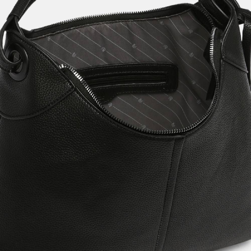L. Credi Kimmy Hobo schwarz Lagerräumung
