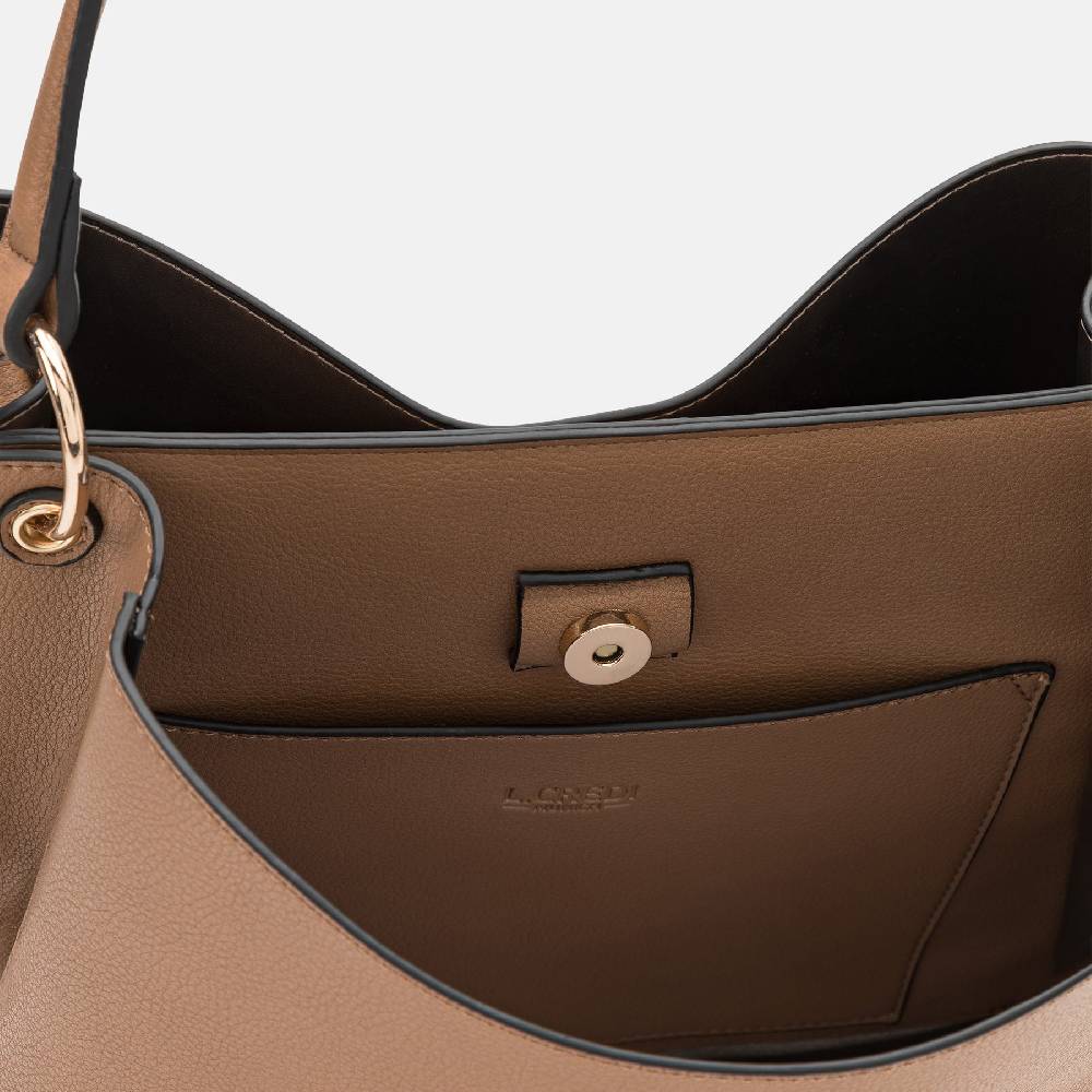 L. Credi Filippa Hobo toffee Räumungsverkauf