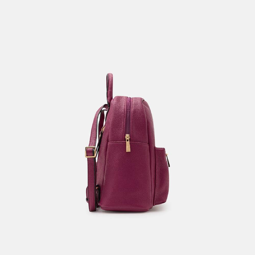 L. Credi Budapest Rucksack plum Tägliche Deals