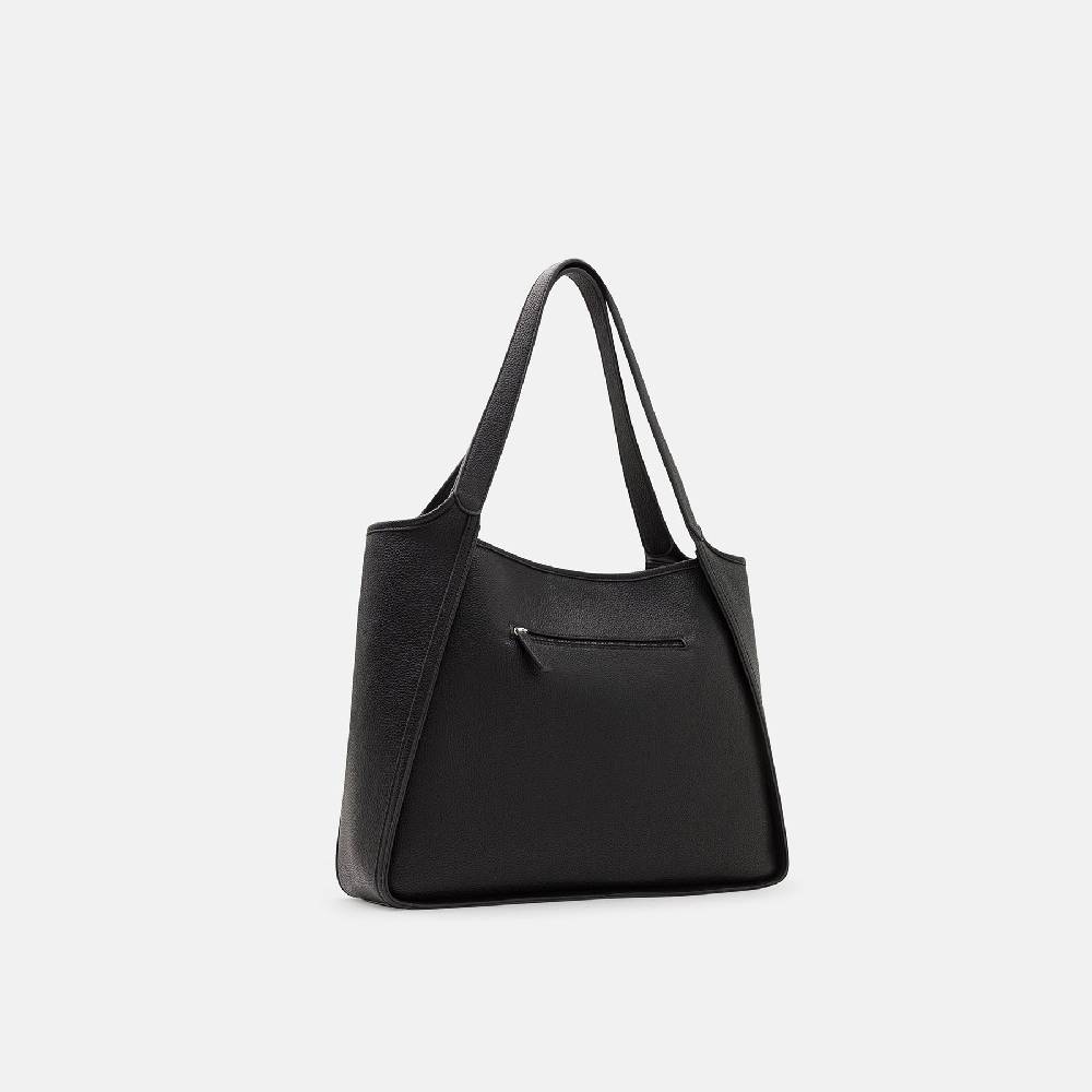 L. Credi Numa Shopper schwarz Kostenlose Rückgabe