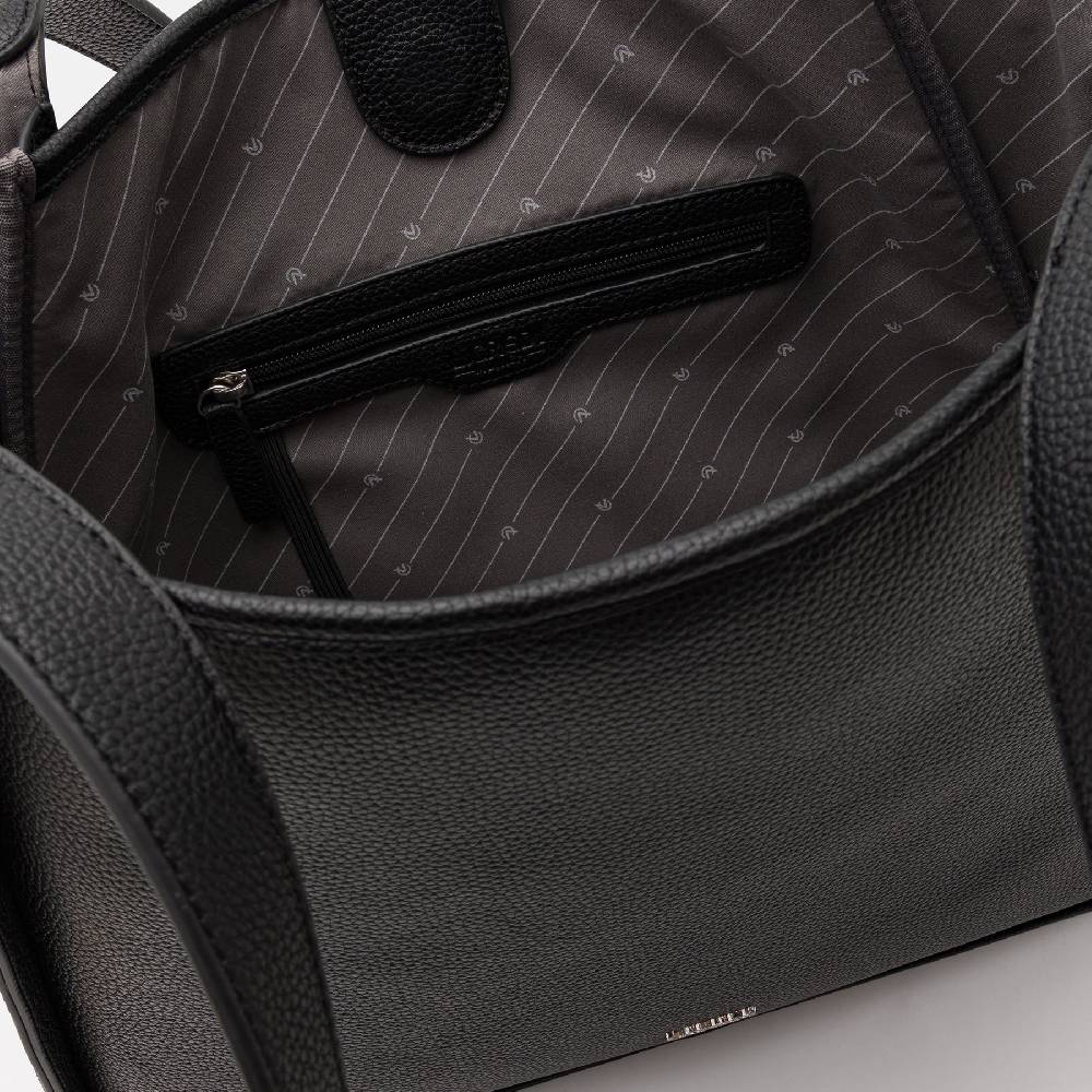 L. Credi Numa Shopper schwarz Kostenlose Rückgabe
