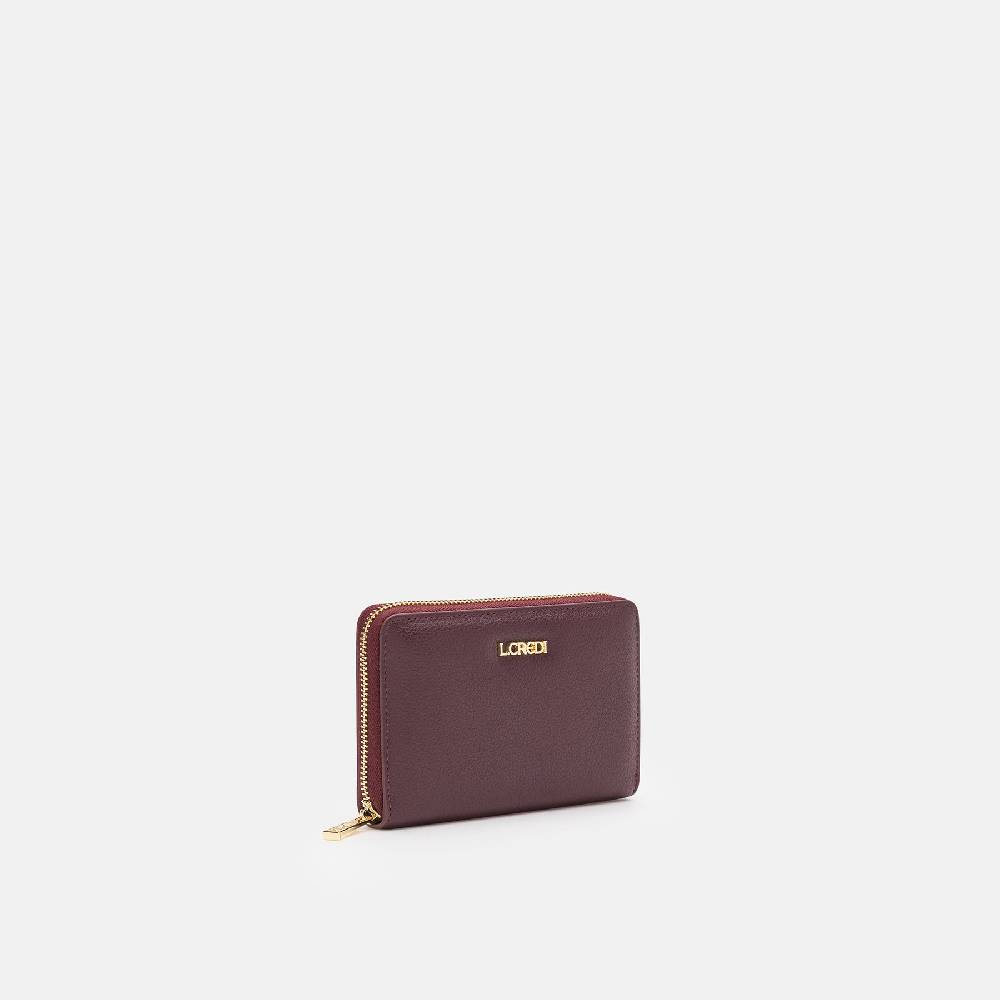 L. Credi Filippa Portemonnaie Damen dark plum Letzte 3 Tage