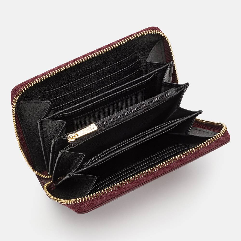 L. Credi Filippa Portemonnaie Damen dark plum Letzte 3 Tage