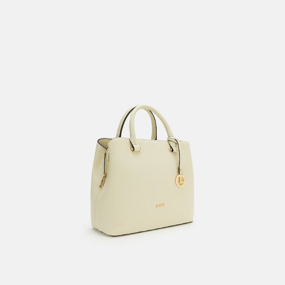L. Credi Maxima Henkeltasche creme Letzte 2 Tage