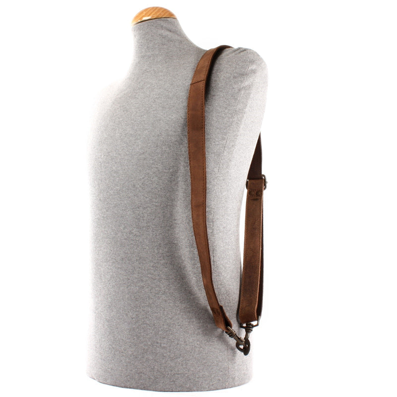 ﻿Leconi Trageriemen Leder braun 150cm LEC-R5 Bis zu 55% Rabatt