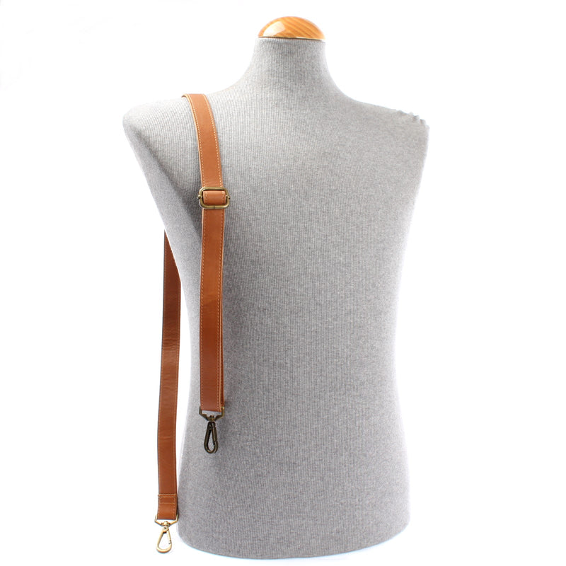 Leconi Trageriemen Leder 150cm cognac LEC-R7 Fabrikladen