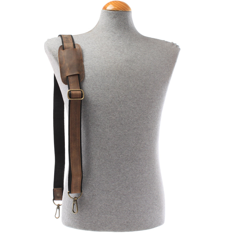 Leconi Trageriemen Leder schlamm 150cm LEC-R2 50% Rabatt für begrenzte Zeit