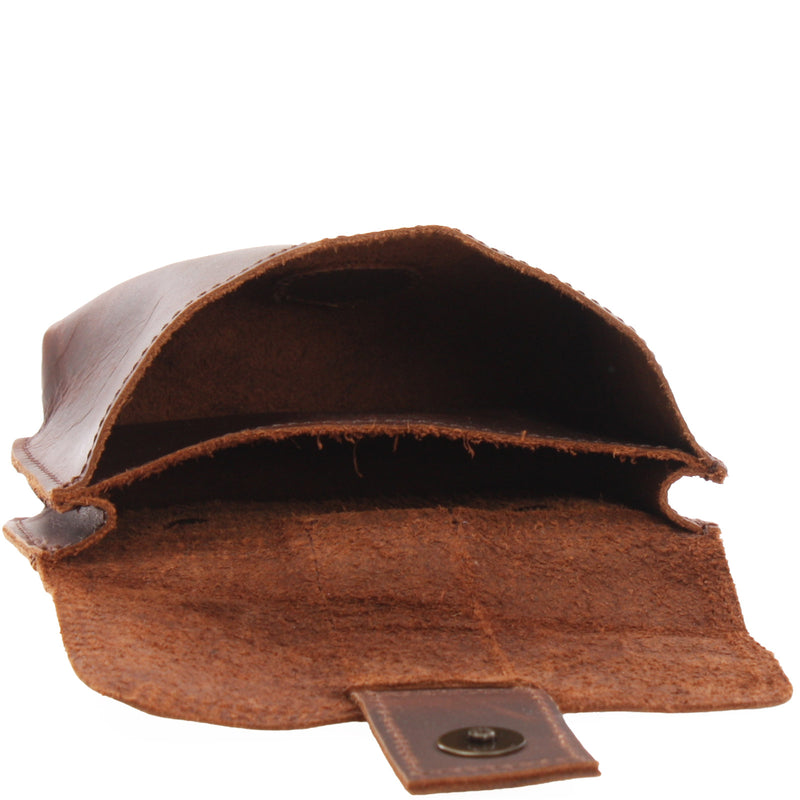 Leconi Gürteltasche Bauchtasche Hüfttasche Damen Herren Rindsleder braun LE9005 Limitierter Zeitrabatt