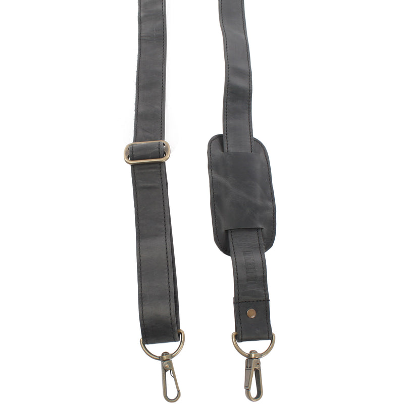 Leconi Trageriemen Leder grau breit 150cm LEC-R3 Exklusivangebot
