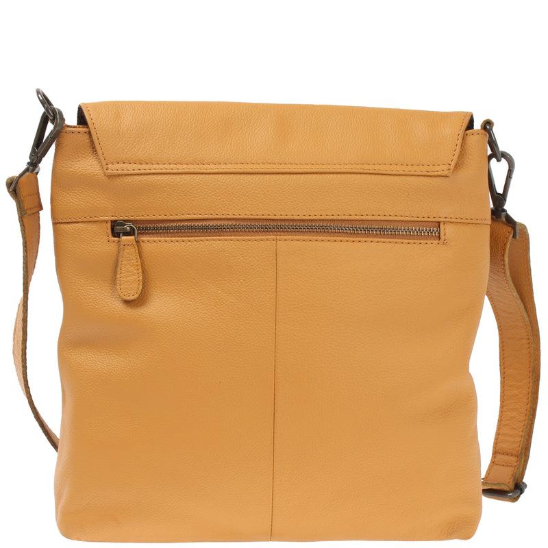 Leconi Umhängetasche Ledertasche Damen Schultertasche Leder senf LE3073 Bis zu 65% Rabatt