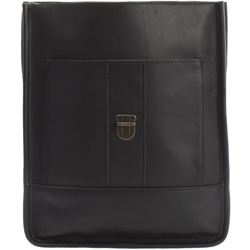 Leconi Freizeitrucksack Lederrucksack Cityrucksack Leder schwarz LE1030 Online Shopping