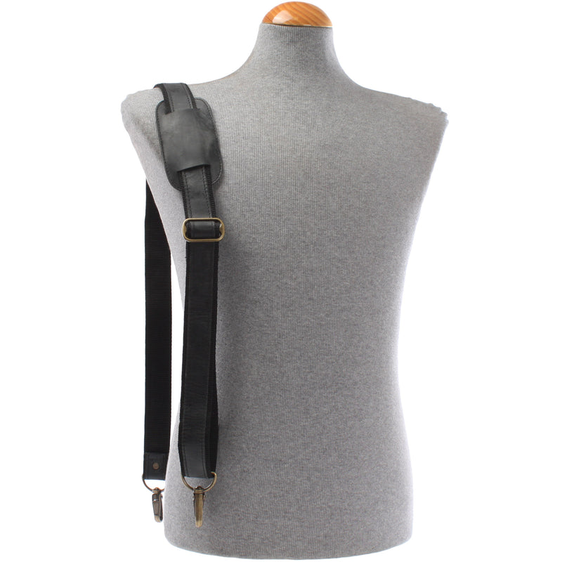 Leconi Trageriemen Leder grau 150cm LEC-R2 Letzte 2 Tage
