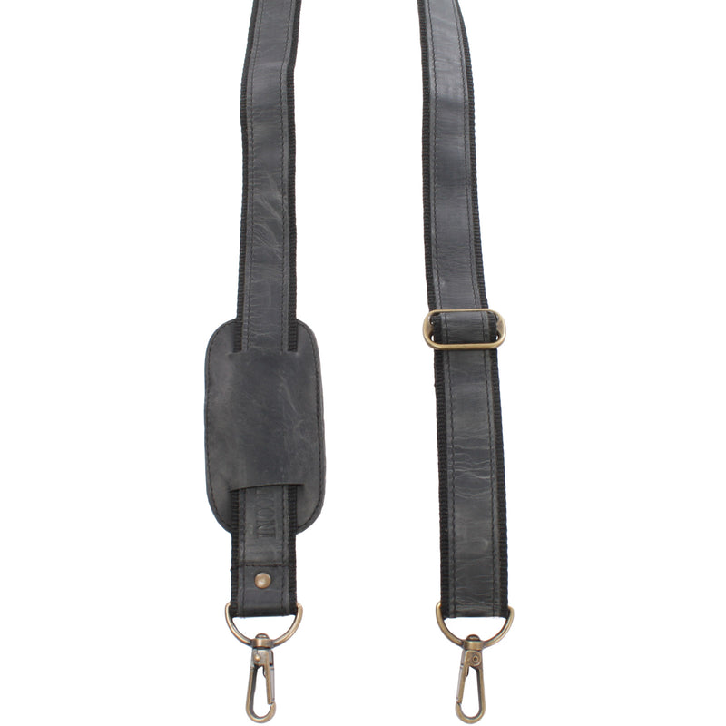 Leconi Trageriemen Leder grau 115cm LEC-R1 Bis zu 50% Rabatt
