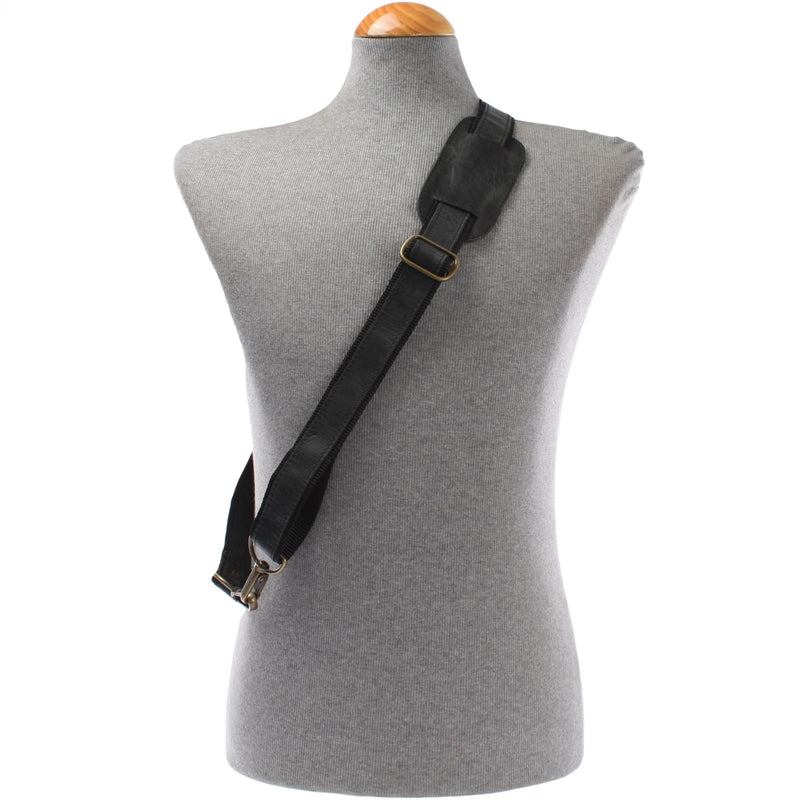 Leconi Trageriemen Leder grau 115cm LEC-R1 Bis zu 50% Rabatt