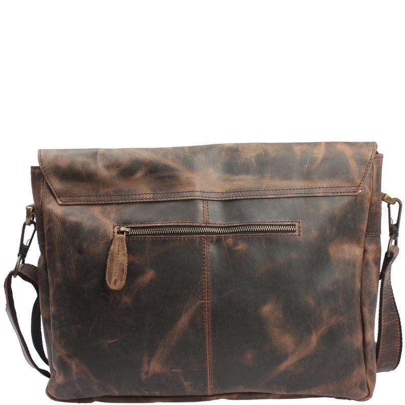 Leconi Messenger Bag Collegetasche DIN A4 Kuriertasche Leder schlamm LE3032 50% Rabatt für begrenzte Zeit