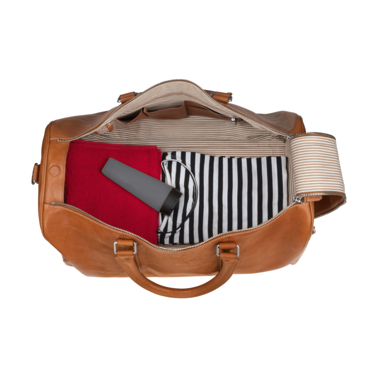 Leonhard Heyden Bergamo Reisetasche Hellbraun 50% Rabatt mit kostenlosem Versand