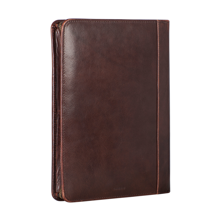 Leonhard Heyden Cambridge Schreibmappe Rotbraun im Angebot