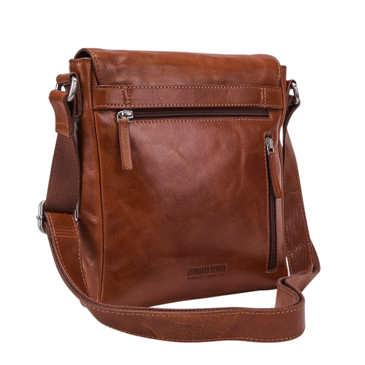 Leonhard Heyden Cambridge Umhängetasche S Cognac Fabrik Onlineshop