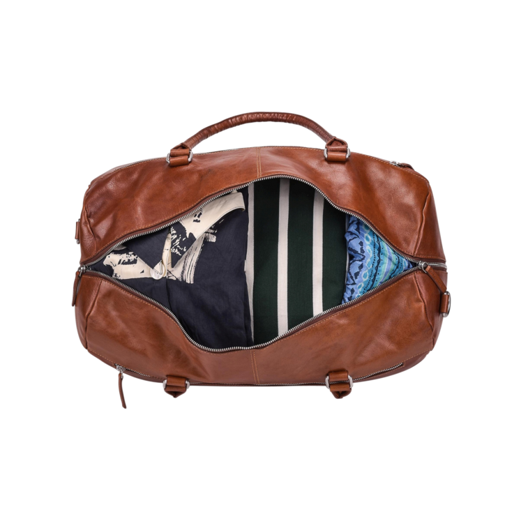 Leonhard Heyden Cambridge Reisetasche Cognac Weihnachtsangebot
