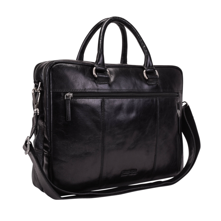 Leonhard Heyden Cambridge RV-Aktenmappe L 2 Fächer Schwarz Online Outlet