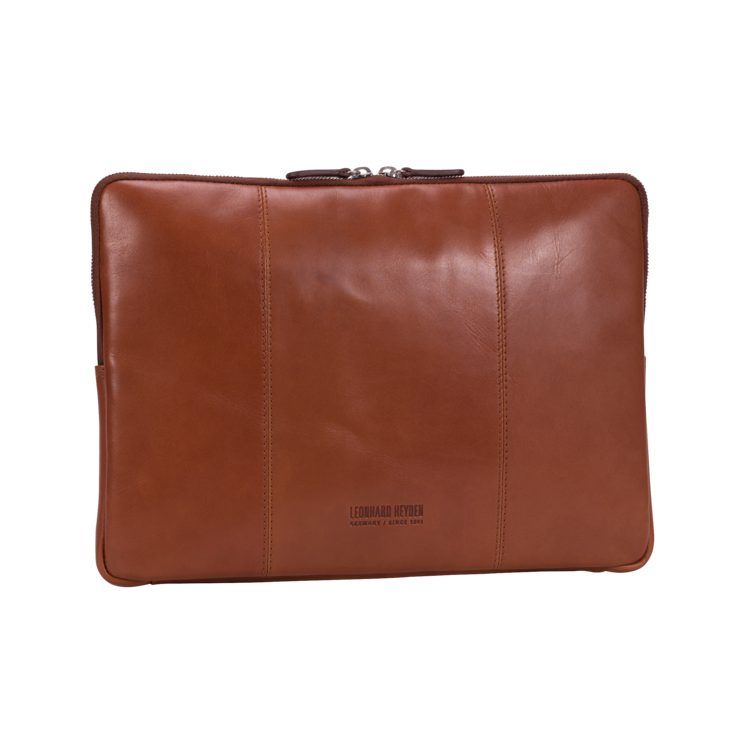 Leonhard Heyden Cambridge RV-Laptoptasche S Cognac Räumungsverkauf