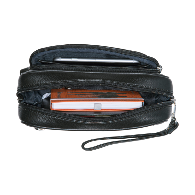 Leonhard Heyden Berlin Herrentasche Schwarz VIP-Rabatte