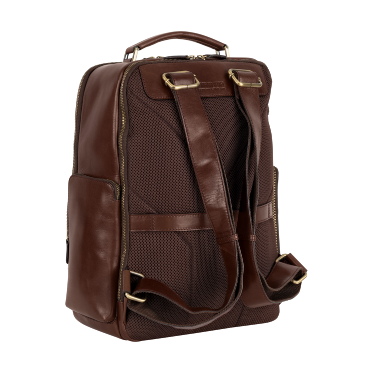 Leonhard Heyden Cambridge Business-Rucksack Rotbraun Discount Store für neue Produkte